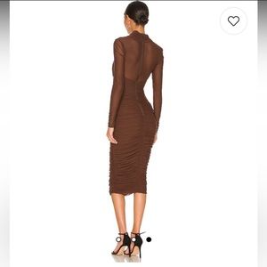 ALIYAH DRESS IN CHOCOLATE - Size Small